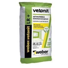 Шпаклевка финишная Weber Vetonit LR+ для сухих помещений, 20 кг в Екатеринбурге - xn----ttbein.xn--p1ai