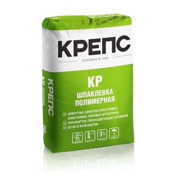 Шпатлевка Крепс КР 20 кг в Екатеринбурге - xn----ttbein.xn--p1ai